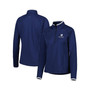 Women's Navy Wells Fargo Championship T2 Green Raglan Quarter-Zip Top