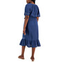 Women's Split-Neck Midi Peasant Dress, Created for Macy's