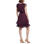 Women's Clip-Dot Ruffled Fit & Flare Dress