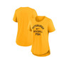 Women's Gold Pittsburgh Pirates 2023 City Connect Tri-Blend T-shirt