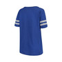 Women's Royal Buffalo Bills Triple Play V-Neck T-shirt