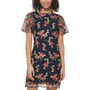 Women's Floral-Embroidered Sheath Dress