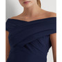 Women's Crepe Off-the-Shoulder Cocktail Dress