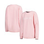 Women's Pink Georgia Bulldogs Comfy Cord Bar Print Pullover Sweatshirt