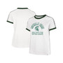 Women's White Michigan State Spartans Sweet Heat Peyton T-shirt