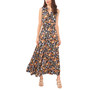 Women's Floral-Print Smocked-Waist Tiered Maxi Dress