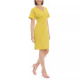 Women's V-Neck Draped Sleeve Sheath Dress
