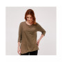 Anen Side Tie 3/4 Sleeve Top for Women