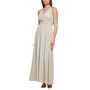Women's Sleeveless Sequin Knit Gown
