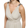 Women's Sleeveless Sequin Knit Gown