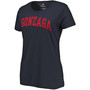 Women's Navy Gonzaga Bulldogs Basic Arch T-shirt
