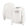Women's White San Francisco 49ers Milestone Tracker Pullover Sweatshirt