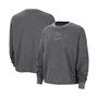 Women's Gray LSU Tigers Yoga Pullover Sweatshirt