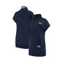 Women's College Navy Seattle Seahawks Naomi Quarter-Zip Sneaker Dress