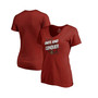 Women's Branded Red Atlanta United FC MLS Cup Champs Local V-Neck T-shirt
