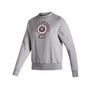 Women's Heathered Gray Texas A&M Aggies Vintage-Like Circle Pullover Sweatshirt