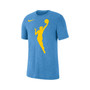 Men's and Women's Blue WNBA Logowoman T-shirt