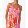 Women's Printed Sleeveless Tiered Maxi Dress
