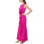 Petite Ruffle Scuba Gown