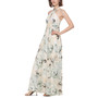 Printed Halter Gown