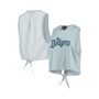 Women's Light Blue Los Angeles Dodgers Open Back Twist-Tie Tank Top
