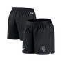Women's Black Colorado Rockies Authentic Collection Team Performance Shorts