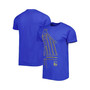 Men's and Women's Royal Golden State Warriors Element Logo Pop T-shirt