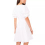 Women's Short Puff Sleeve Tiered Short Dress