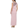Petite Sequined Ruched Gown