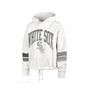Women's Cream Chicago White Sox Harper Pullover Hoodie
