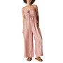 Women's Striped Sleeveless Jumpsuit