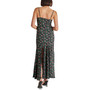 Women's Slit Ditsy-Print Maxi Dress