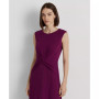 Twist-Front Jersey Dress