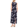 Women's Sleeveless Keyhole Back Maxi Dress