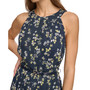 Women's Floral-Print Halter Midi Dress