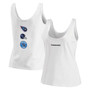 Women's White Tennessee Titans Team Scoop Neck Tank Top