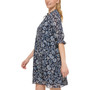 Women's Paisley-Print Tie-Neck A-Line Dress