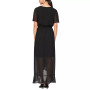 Ruffled Wrap Dress