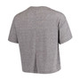 Women's Gray Florida Gators Bishop Tri-Blend Knobi Crop T-shirt