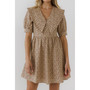 Women's Statement Collared Mini Dress
