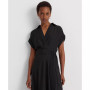 Women's Belted Crepe Dress