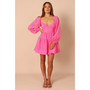 Womens Augusta Long Sleeve Mini Dress