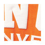 Women's Branded Orange and White Denver Broncos Ombre Long Sleeve T-shirt