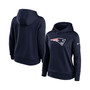 Women's Navy New England Patriots Performance Pullover Hoodie