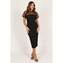Womens Wednesday Midi Dress