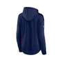 Women's Branded Navy Washington Capitals Authentic Pro Rink Full-zip Hoodie
