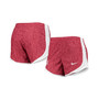 Women's Crimson, White Alabama Crimson Tide Performance Tempo Shorts