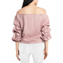 Off-The-Shoulder Puff Sleeve Top