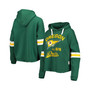 Women's Green Oregon Ducks Super Pennant Pullover Hoodie