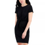 Petite Knot-Front Dress, Created for Macy's